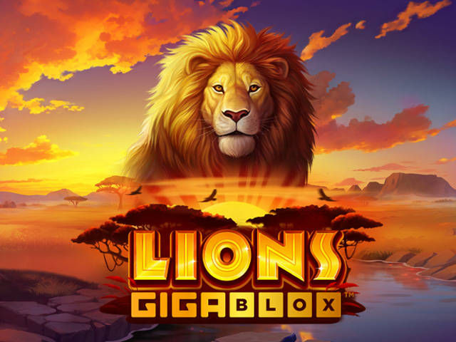 Lions Gigablox Slots (Yggdrasil)
