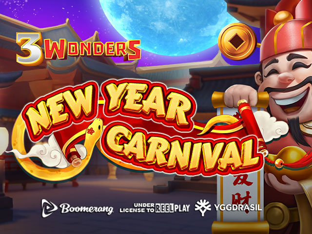 3 Wonders New Year Carnival Slots  (Yggdrasil)