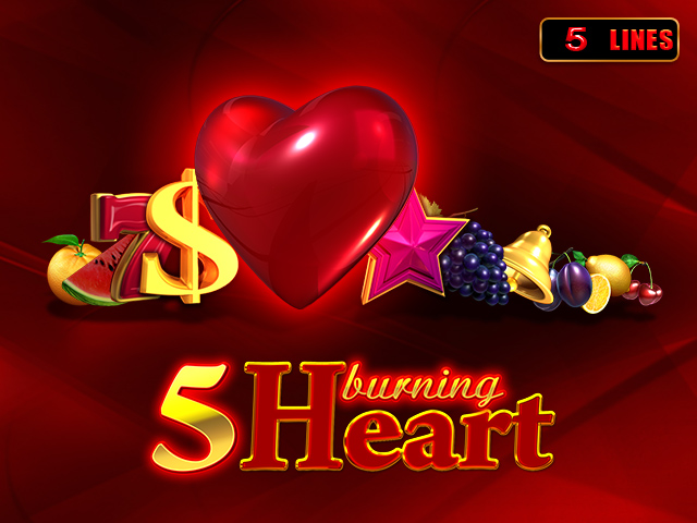 5 Burning Heart Slots  (Amusnet)
