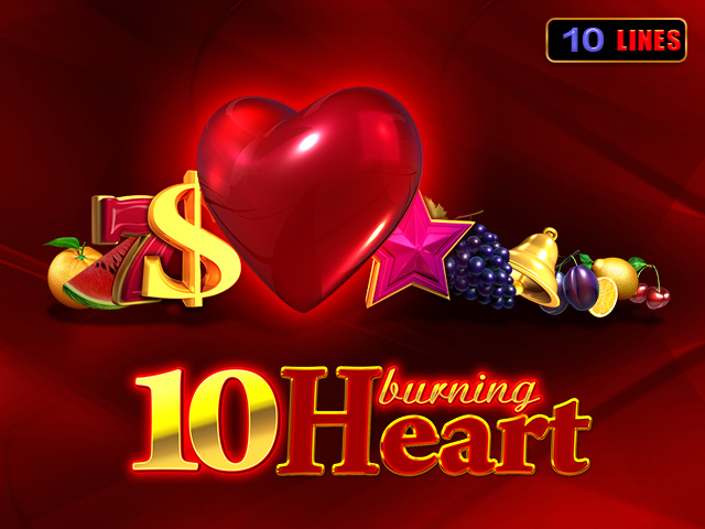 10 Burning Heart Slots  (Amusnet)