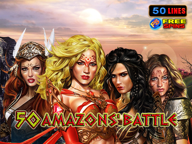 50 Amazons’ Battle Slots  (Amusnet)
