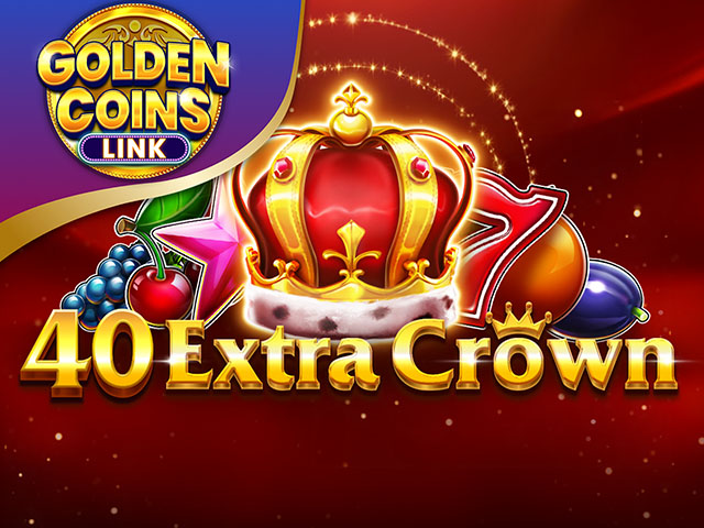40 Extra Crown Golden Coins Link Slots (Amusnet)