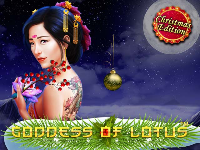 Goddess of Lotus Christmas Edition Slots  (Spinomenal)