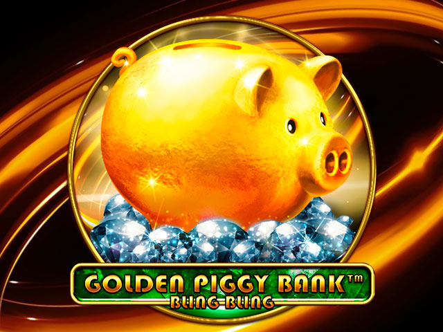 Golden Piggy Bank - Bling Bling Slots (Spinomenal)
