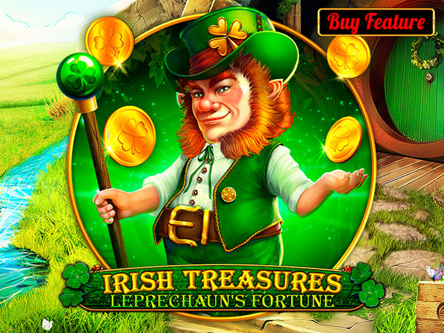 Irish Treasures - Leprechaun's Fortune Slots (Spinomenal)
