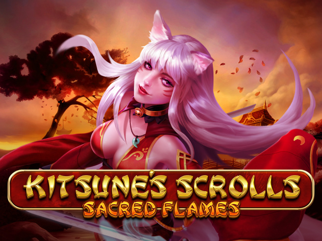 Kitsune's Scrolls - Sacred Flames Slots  (Spinomenal)