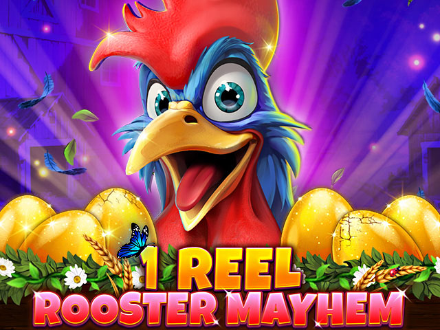 1 Reel - Rooster Mayhem Slots  (Spinomenal)
