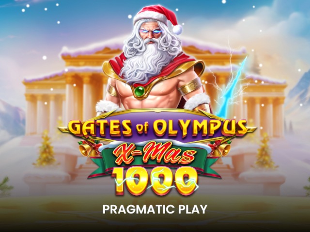 Gates of Olympus Xmas 1000 Slots  (Pragmatic Play)