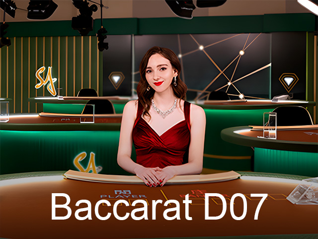 Baccarat D07 Arcades  (SAGaming)