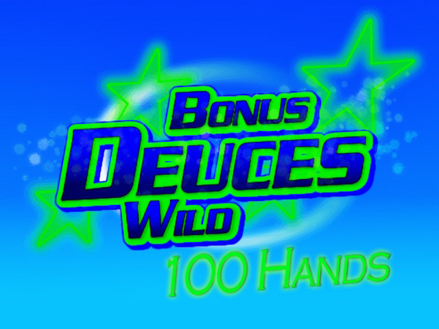 Bonus Deuces Wild 100 Hand Video Poker (Habanero)