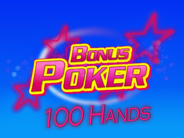 Bonus Poker 100 Hand Video Poker  (Habanero)