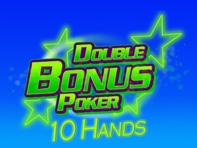 Double Bonus Poker 10 Hand Video Poker  (Habanero)