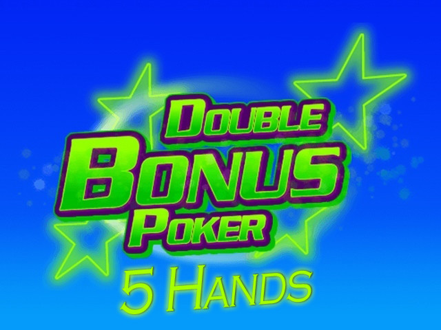 Double Bonus Poker 5 Hand Video Poker  (Habanero)