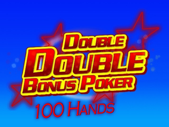 Double Double Bonus Poker 100 Hand Video Poker  (Habanero)