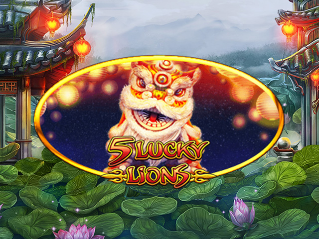 5 Lucky Lions Slots  (Habanero)
