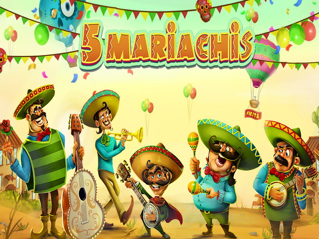 5 Mariachis Slots  (Habanero)