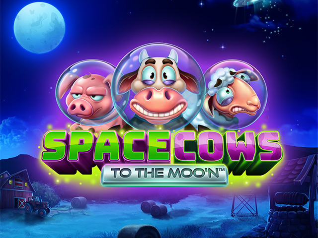 Space Cows to the Moo'n Slots  (Booming Games)