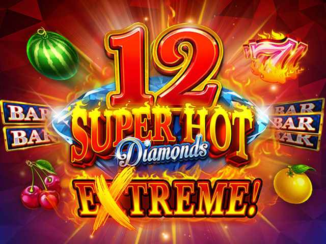 12 Super Hot Diamonds Extreme! Slots  (WizardGames)