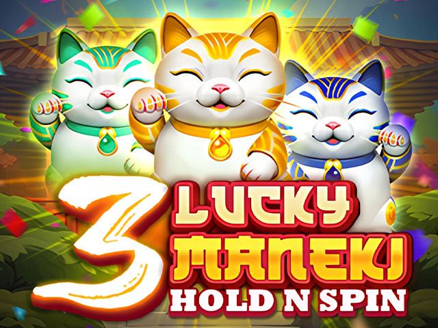 3 Lucky Maneki Hold N Spin™ Slots  (WizardGames)