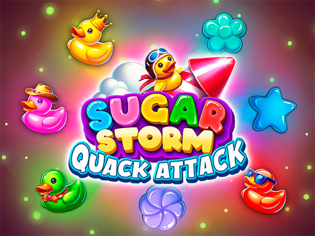 Sugar Storm Quack Attack Slots  (WizardGames)