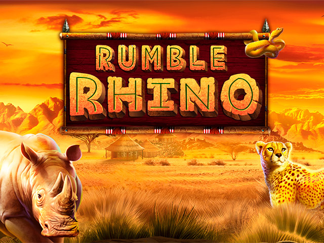 Rumble Rhino Unbranded Slots  (WizardGames)