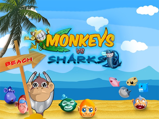 Monkeys Vs Sharks HD Slots  (WorldMatch)