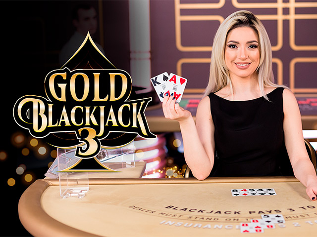 Gold Blackjack 3 Arcades  (Ezugi)