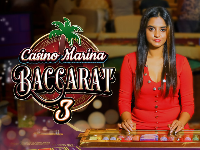 Casino Marina Baccarat 3 Arcades  (Ezugi)