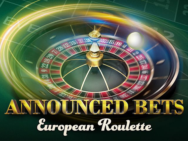 European Roulette. Announced Bets Table Games  (Relax Gaming)