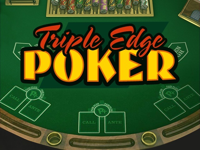Triple Edge Poker Video Poker  (BetSoft)