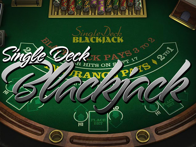 Single Deck Blackjack Arcades  (BetSoft)