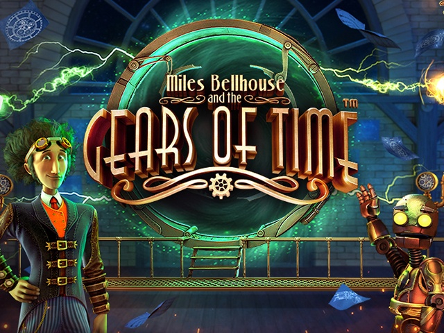 Miles Bellhouse and the Gears of Time Slots  (BetSoft)