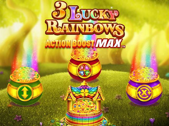 3 Lucky Rainbows Action Boost Max™ Slots  (Games Global)