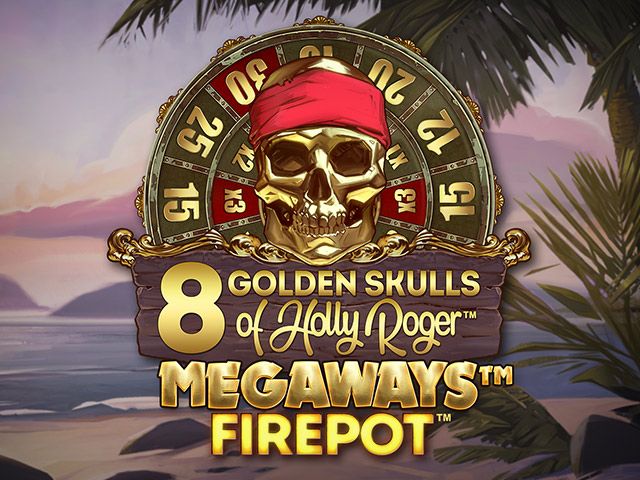 8 Golden Skulls of the Holly Roger Megaways Slots  (Games Global)