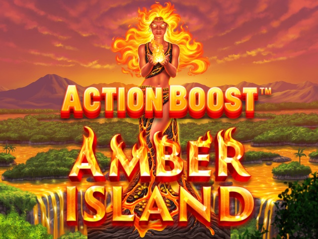Action Boost Amber Island Slots  (Games Global)