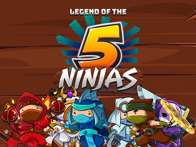 Legend Of The Five Ninjas Slots  (Games Global)